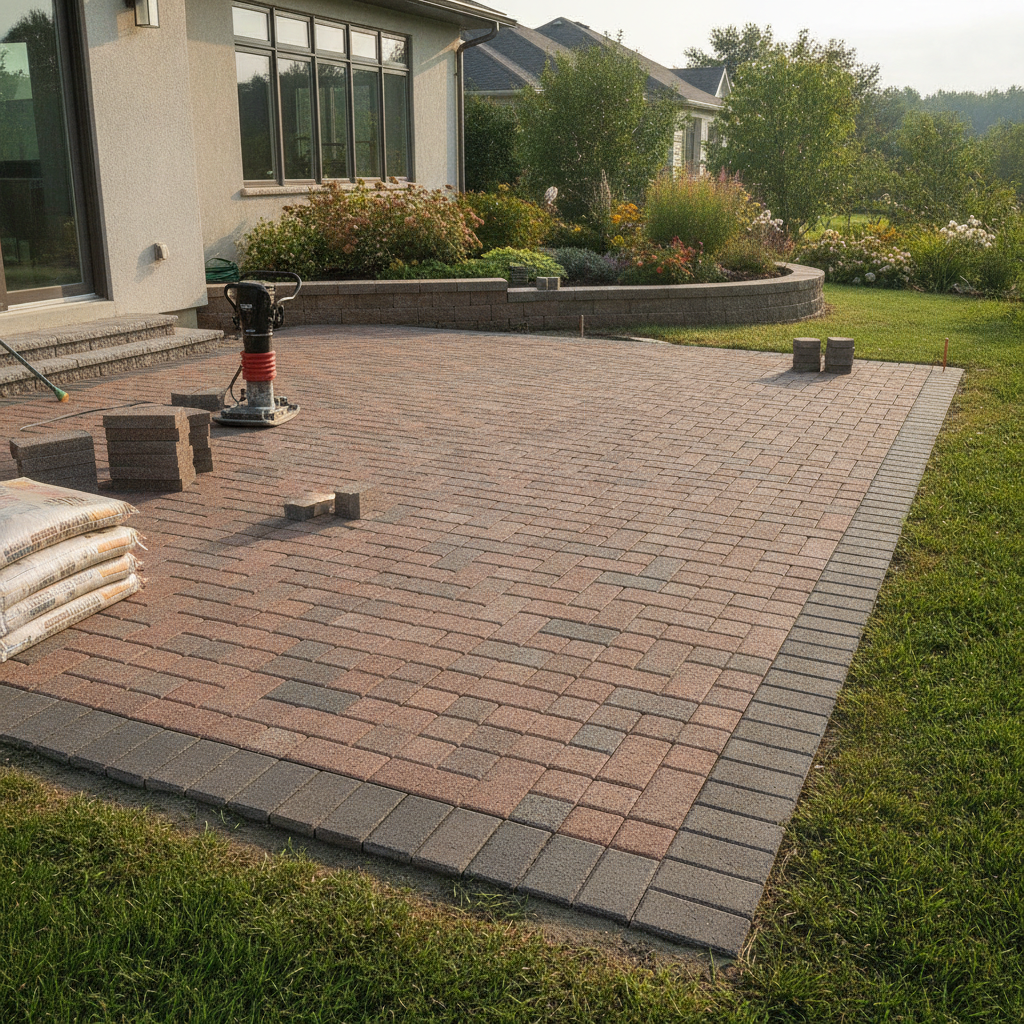 Paver Installation - no faces, no text